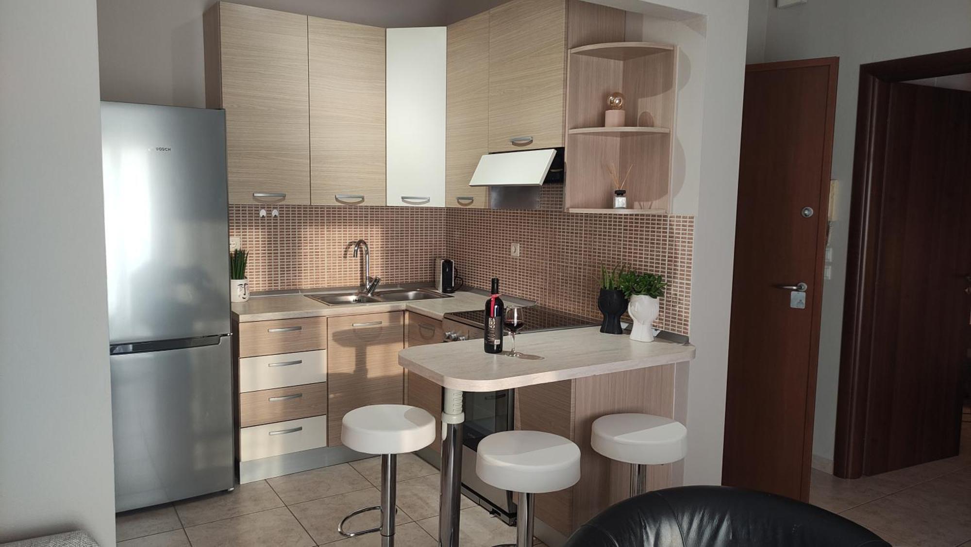 Otium Living Apartment Volos Bagian luar foto