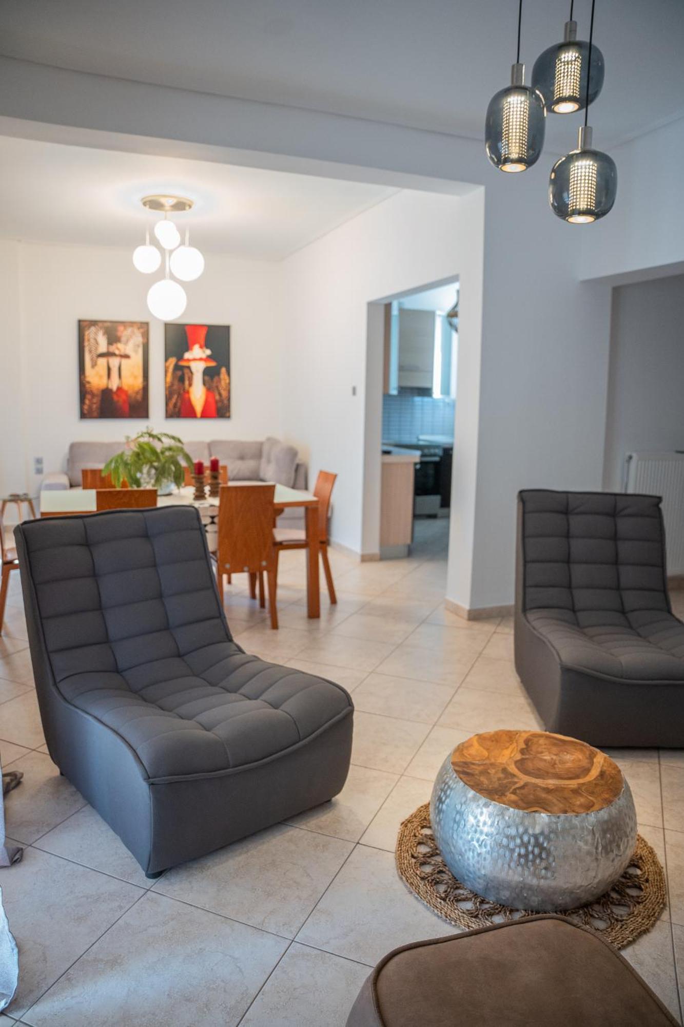 Otium Living Apartment Volos Bagian luar foto