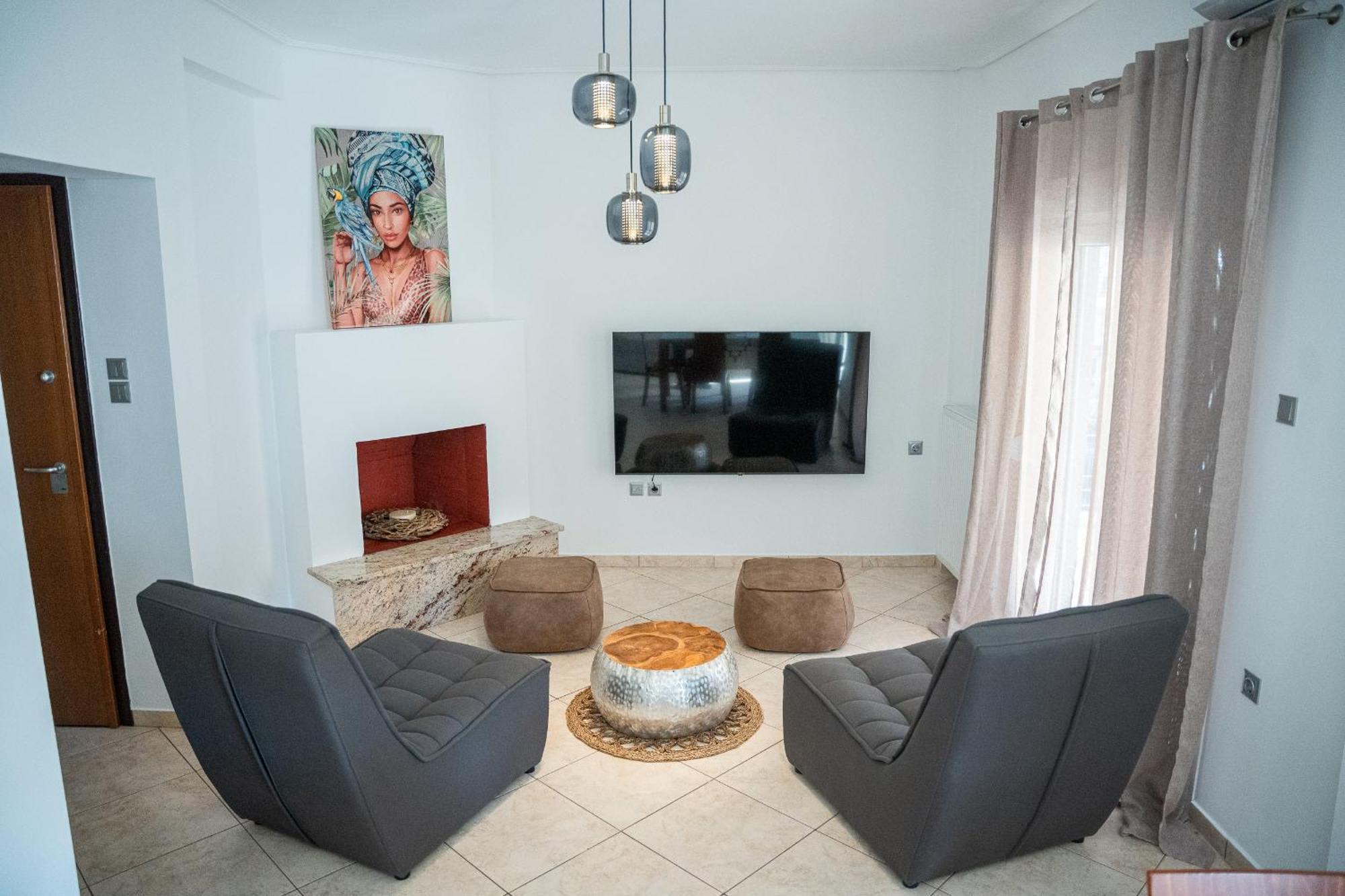 Otium Living Apartment Volos Bagian luar foto